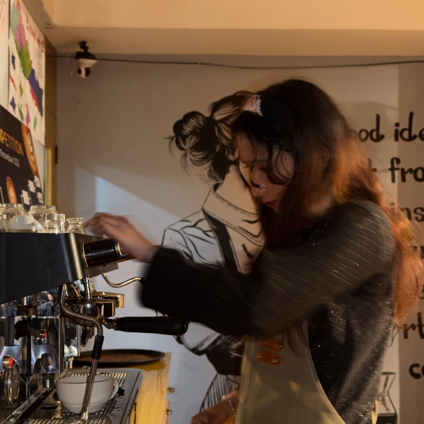 Caffinity Barista and Bartending School training space at Balaju Chowk